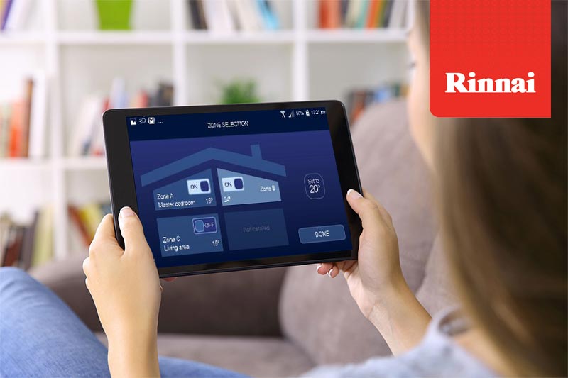 Brivis Rinnai WiFi Kit Touch Smartphone App - Ducted Heater, Evap, Add-on