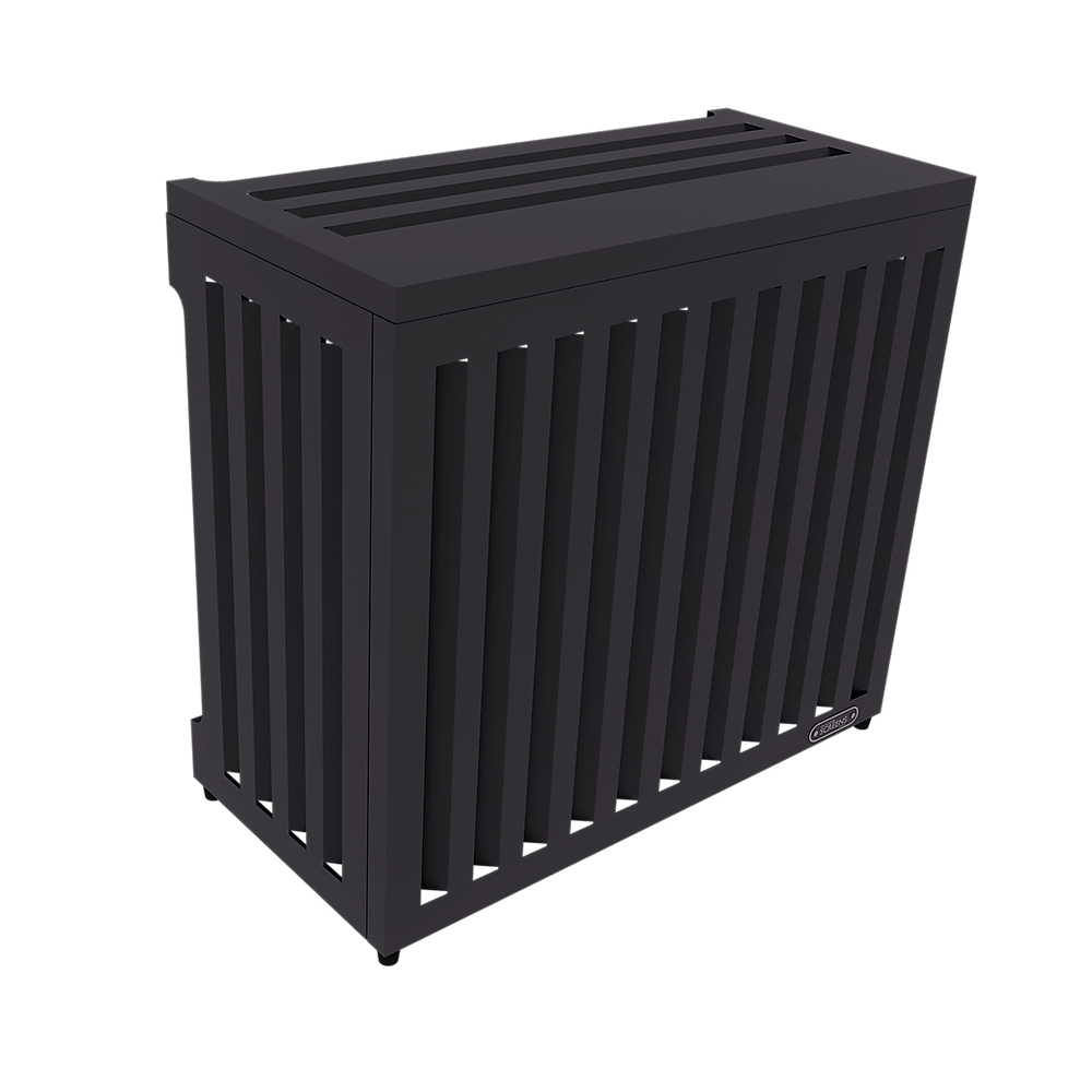 Air Conditioning Cover - AC Aluminium Louvred Screen