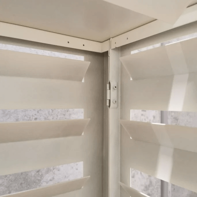 Air Conditioning Cover - AC Aluminium Louvred Screen